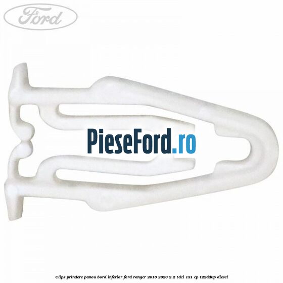 Clips prindere panou bord inferior Ford Ranger 2016-2020 2.2 TDCi 131 cp T22DD0P diesel