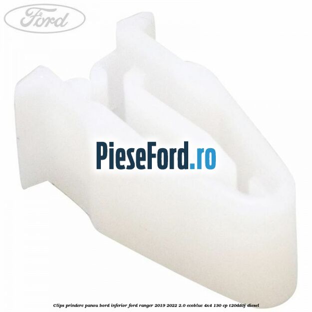 Clips prindere panou bord inferior Ford Ranger 2019-2022 2.0 EcoBlue 4x4 130 cp T20DD0J diesel