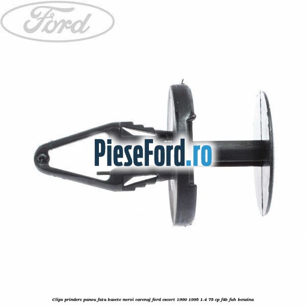 Clips prindere panou fata, bavete noroi, carenaj Ford Escort 1990-1995 1.4 75 cp F4B, FUH benzina