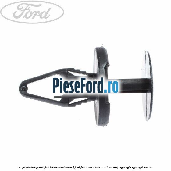 Clips prindere panou fata, bavete noroi, carenaj Ford Fiesta 2017-2023 1.1 Ti-VCT 70 cp XPJA, XPJB, XPJC, XPJD benzina