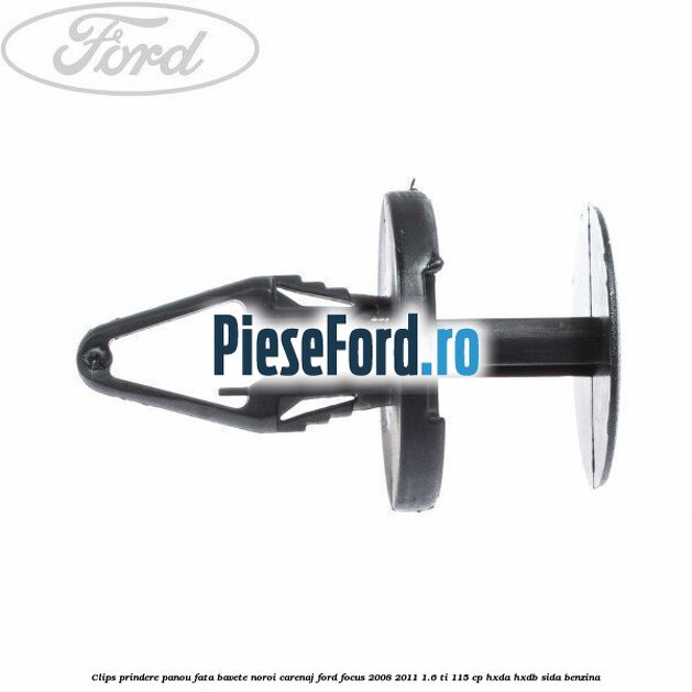 Clips prindere panou fata, bavete noroi, carenaj Ford Focus 2008-2011 1.6 Ti 115 cp HXDA, HXDB, SIDA benzina