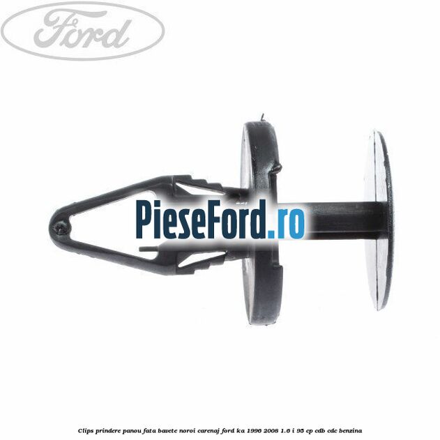 Clips prindere panou fata, bavete noroi, carenaj Ford Ka 1996-2008 1.6 i 95 cp CDB, CDC benzina