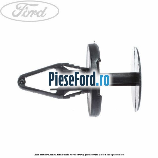 Clips prindere panou fata, bavete noroi, carenaj Ford Scorpio 2.5 TD 115 cp SCC diesel