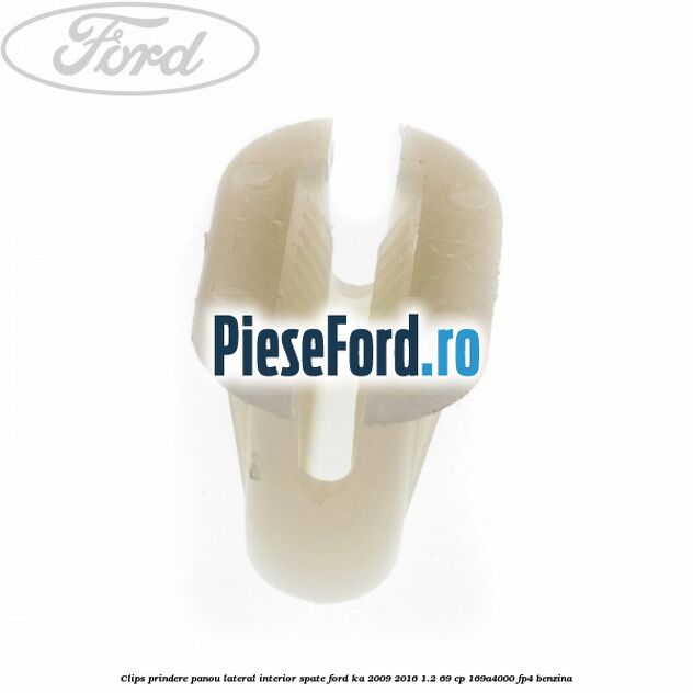 Clips prindere panou lateral interior spate Ford Ka 2009-2016 1.2 69 cp 169A4000, FP4 benzina