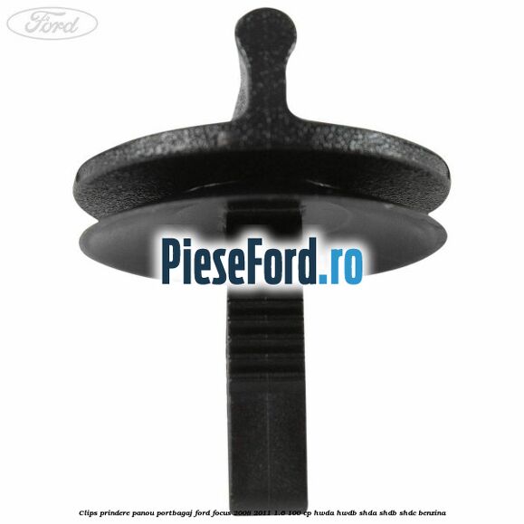 Clips prindere panou portbagaj Ford Focus 2008-2011 1.6 100 cp HWDA, HWDB, SHDA, SHDB, SHDC benzina