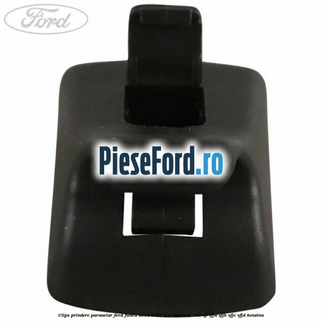 Clips prindere parasolar Ford Fiesta 2013-2017 1.0 EcoBoost 100 cp Clips prindere parasolar Ford Fiesta 2013-2017 1.0 EcoBoost 100 cp SFJA, SFJB, SFJC, SFJD benzina