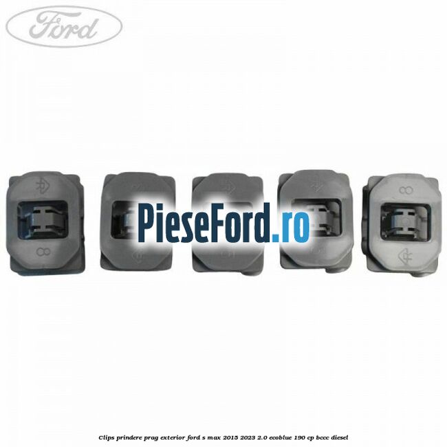 Clips prindere prag exterior Ford S-Max 2015-2023 2.0 EcoBlue 190 cp BCCC diesel