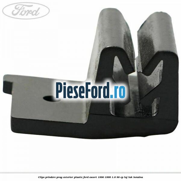 Clips prindere prag exterior plastic Ford Escort 1990-1995 1.6 90 cp LUJ, LUK benzina