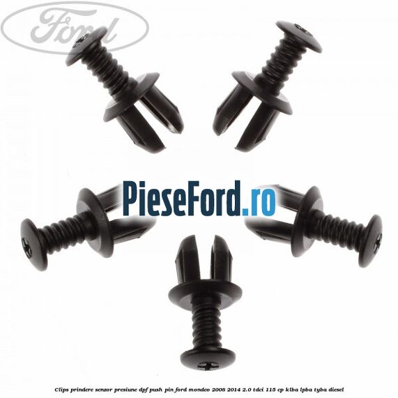 Clips prindere senzor presiune DPF push pin Ford Mondeo 2008-2014 2.0 TDCi 115 cp Clips prindere senzor presiune DPF push pin Ford Mondeo 2008-2014 2.0 TDCi 115 cp KLBA, LPBA, TYBA diesel