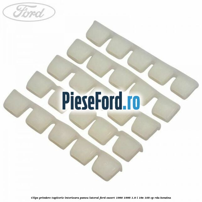 Clips prindere tapiterie interioara panou lateral Ford Escort 1990-1995 1.8 i 16V 105 cp RDA benzina