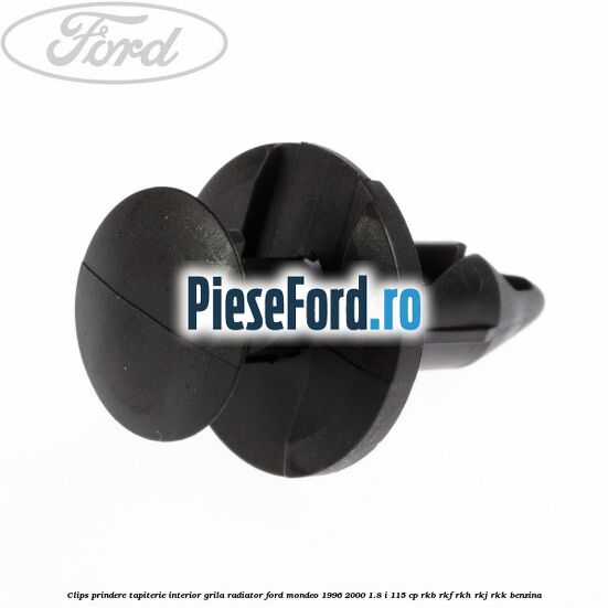 Clips prindere tapiterie interior, grila radiator Ford Mondeo 1996-2000 1.8 i 115 cp RKB, RKF, RKH, RKJ, RKK benzina