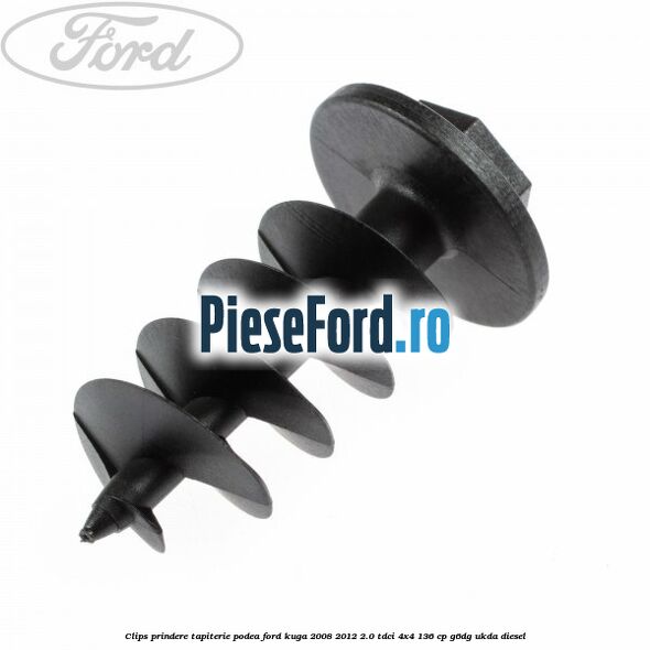 Clips prindere tapiterie podea Ford Kuga 2008-2012 2.0 TDCi 4x4 136 cp G6DG, UKDA diesel