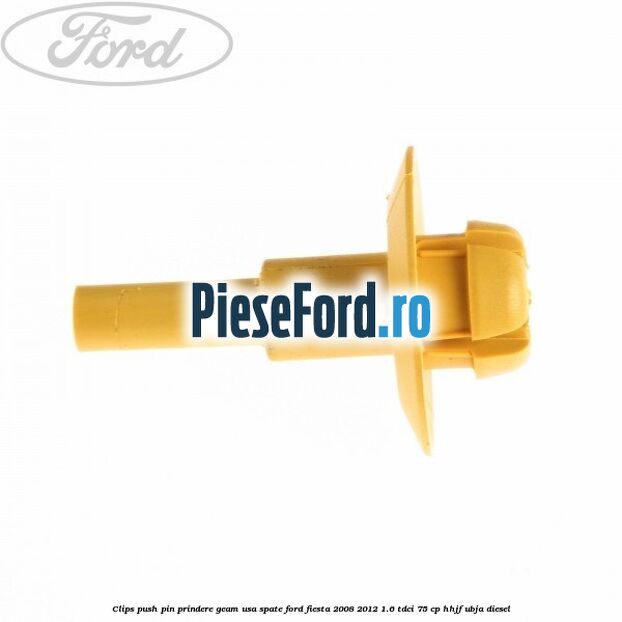 Clips push pin prindere geam usa spate Ford Fiesta 2008-2012 1.6 TDCi 75 cp HHJF, UBJA diesel