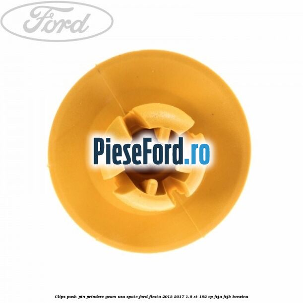 Clips push pin prindere geam usa spate Ford Fiesta 2013-2017 1.6 ST 182 cp JTJA, JTJB benzina