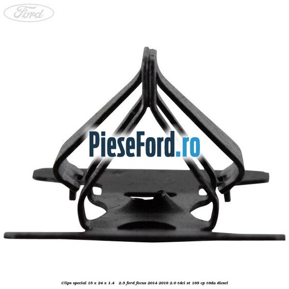 Clips special 15 x 24 x 1.4 - 2.5 Ford Focus 2014-2018 2.0 TDCi ST 185 cp T8DA diesel