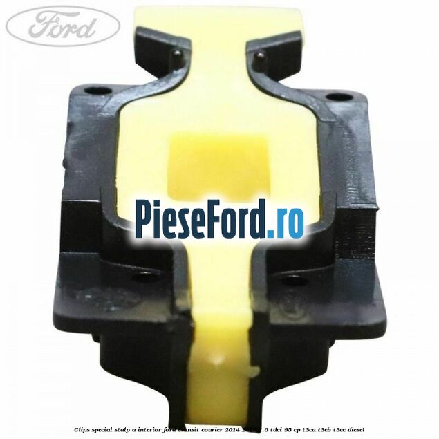 Clips special stalp A interior Ford Transit Courier 2014-2018 1.6 TDCi 95 cp T3CA, T3CB, T3CC diesel