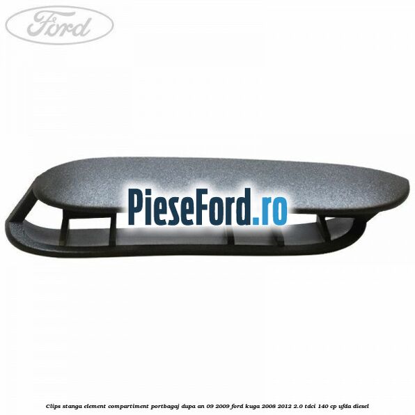 Clips stanga element compartiment portbagaj dupa an 09/2009 Ford Kuga 2008-2012 2.0 TDCI 140 cp UFDA diesel