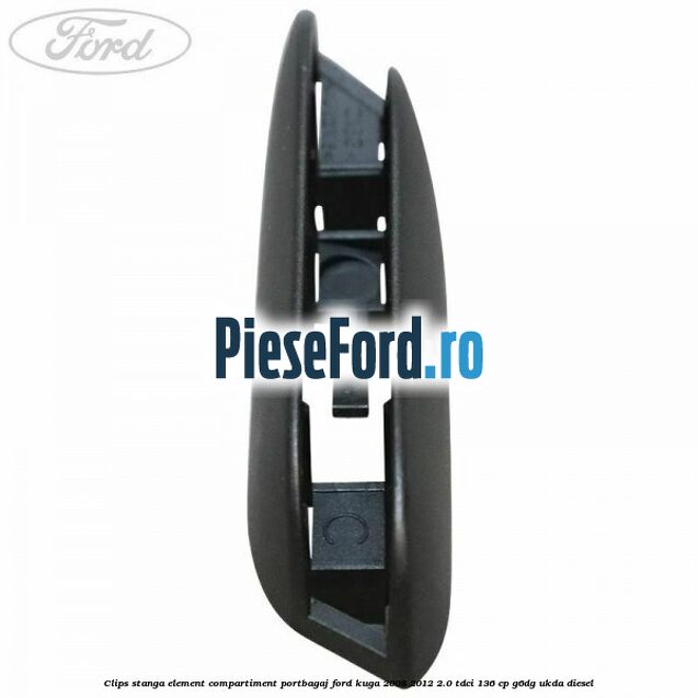 Clips stanga element compartiment portbagaj Ford Kuga 2008-2012 2.0 TDCi 136 cp Clips stanga element compartiment portbagaj Ford Kuga 2008-2012 2.0 TDCi 136 cp G6DG, UKDA diesel
