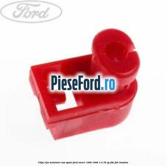 Clips tija actionare usa spate Ford Escort 1990-1995 1.4 75 cp F4B, FUH benzina