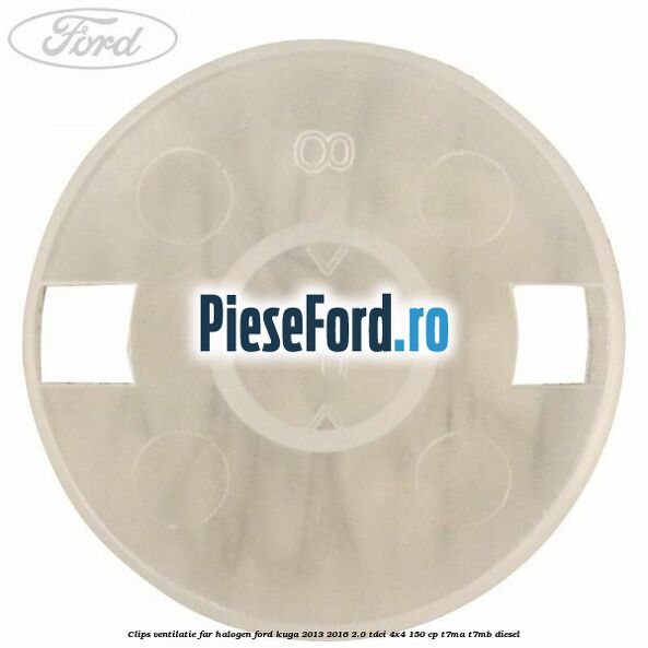 Clips ventilatie far halogen Ford Kuga 2013-2016 2.0 TDCi 4x4 150 cp T7MA, T7MB diesel