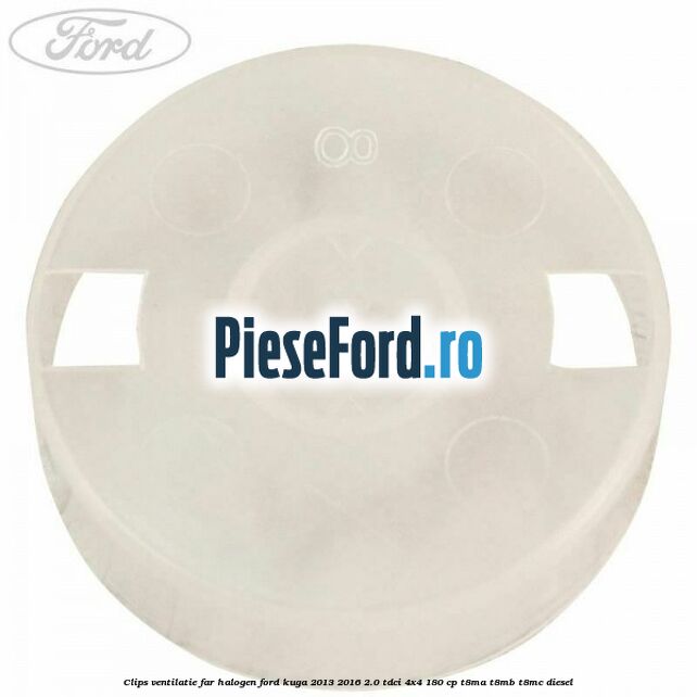 Clips ventilatie far halogen Ford Kuga 2013-2016 2.0 TDCi 4x4 180 cp T8MA, T8MB, T8MC diesel