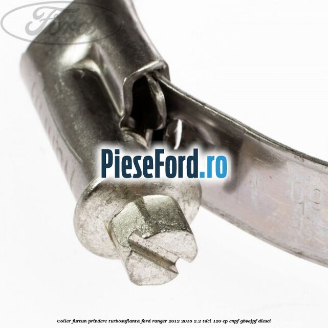 Coiler furtun prindere turbosuflanta Ford Ranger 2012-2015 2.2 TDCi 120 cp ENPF, GBVAJPF diesel