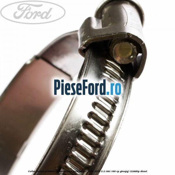 Coiler furtun prindere turbosuflanta Ford Ranger 2016-2020 2.2 TDCi 160 cp GBVAJQJ, T22DD0P diesel