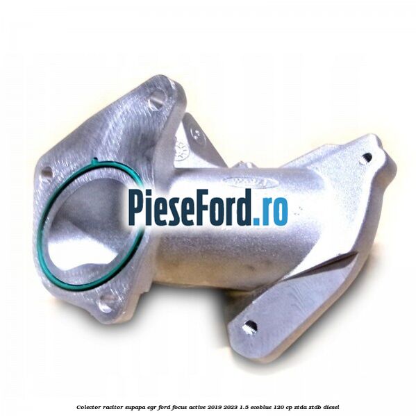 Colector racitor supapa EGR Ford Focus Active 2019-2023 1.5 EcoBlue 120 cp ZTDA, ZTDB diesel