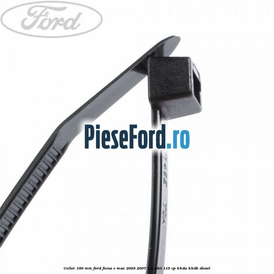 Colier 160 mm Ford Focus C-Max 2003-2007 1.8 TDCi 115 cp KKDA, KKDB diesel
