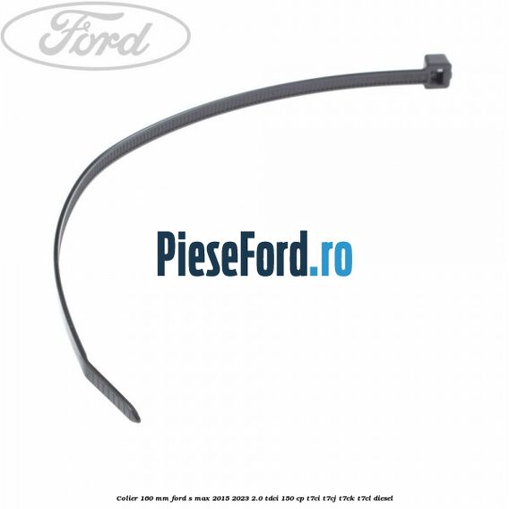 Colier 160 mm Ford S-Max 2015-2023 2.0 TDCi 150 cp T7CI, T7CJ, T7CK, T7CL diesel