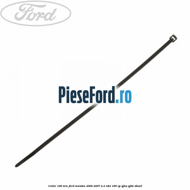 Colier 198 mm Ford Mondeo 2000-2007 2.2 TDCi 155 cp QJBA, QJBB diesel