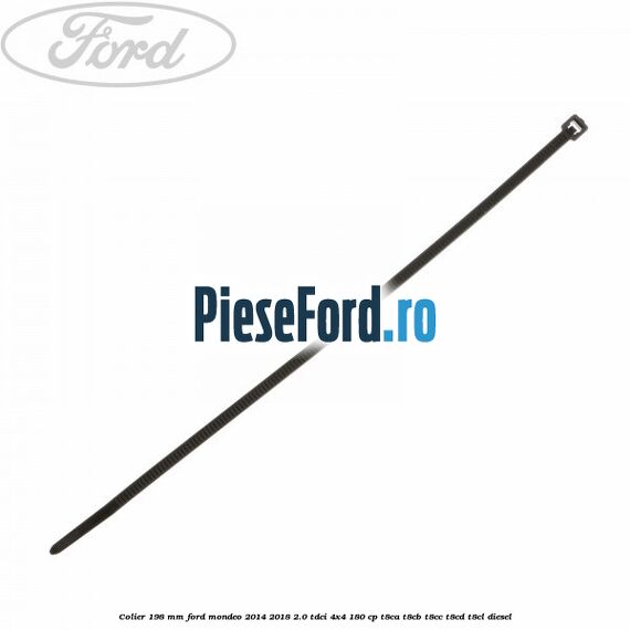 Colier 198 mm Ford Mondeo 2014-2018 2.0 TDCi 4x4 180 cp T8CA, T8CB, T8CC, T8CD, T8CL diesel