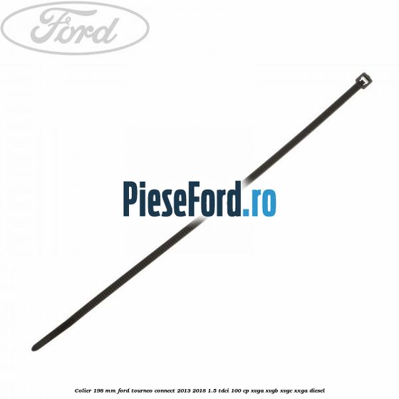 Colier 198 mm Ford Tourneo Connect 2013-2018 1.5 TDCi 100 cp XVGA, XVGB, XVGC, XXGA diesel