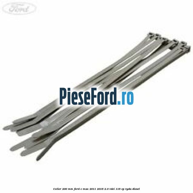 Colier 200 mm Ford C-Max 2011-2015 2.0 TDCi 115 cp TYDA diesel