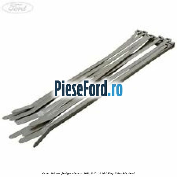 Colier 200 mm Ford Grand C-Max 2011-2015 1.6 TDCi 95 cp T3DA, T3DB diesel