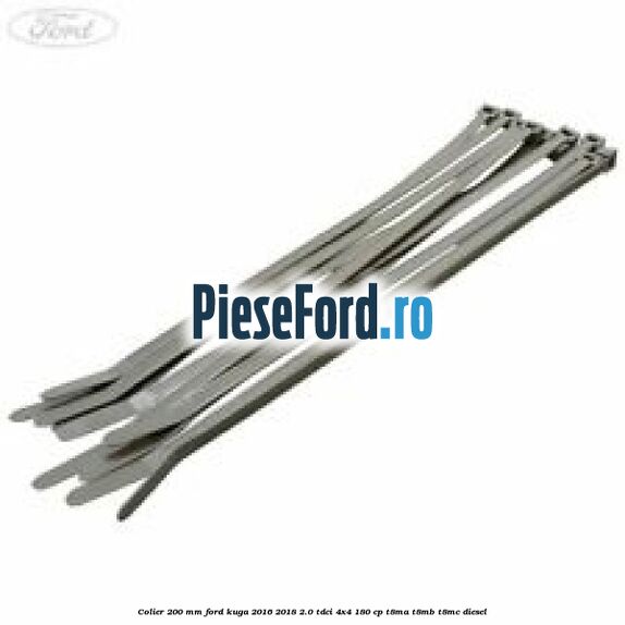 Colier 200 mm Ford Kuga 2016-2018 2.0 TDCi 4x4 180 cp T8MA, T8MB, T8MC diesel