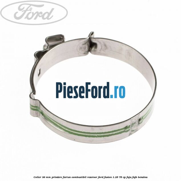 Colier 38 mm prindere furtun combustibil rezervor Ford Fusion 1.25 75 cp FUJA, FUJB benzina