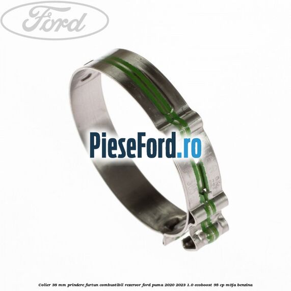 Colier 38 mm prindere furtun combustibil rezervor Ford Puma 2020-2023 1.0 EcoBoost 95 cp M0JA benzina