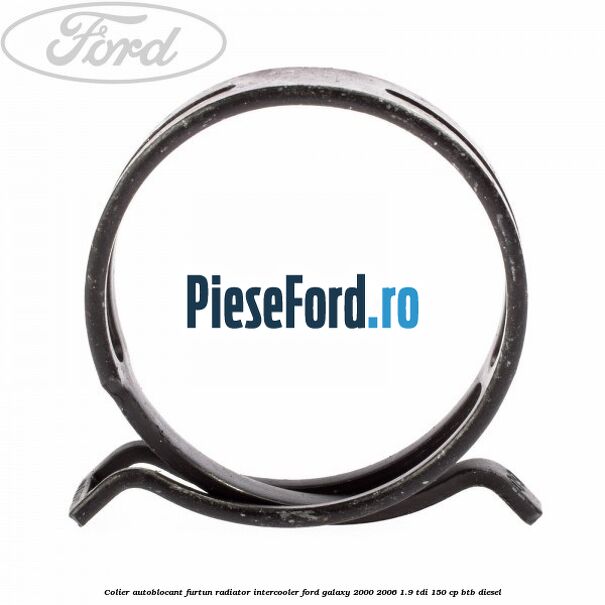 Colier autoblocant furtun radiator intercooler Ford Galaxy 2000-2006 1.9 TDI 150 cp BTB diesel