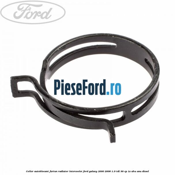 Colier autoblocant furtun radiator intercooler Ford Galaxy 2000-2006 1.9 TDI 90 cp 1Z, AHU, ANU diesel