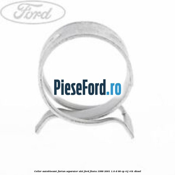 Colier autoblocant furtun separator ulei Ford Fiesta 1996-2001 1.8 D 60 cp Colier autoblocant furtun separator ulei Ford Fiesta 1996-2001 1.8 D 60 cp RTJ, RTK diesel