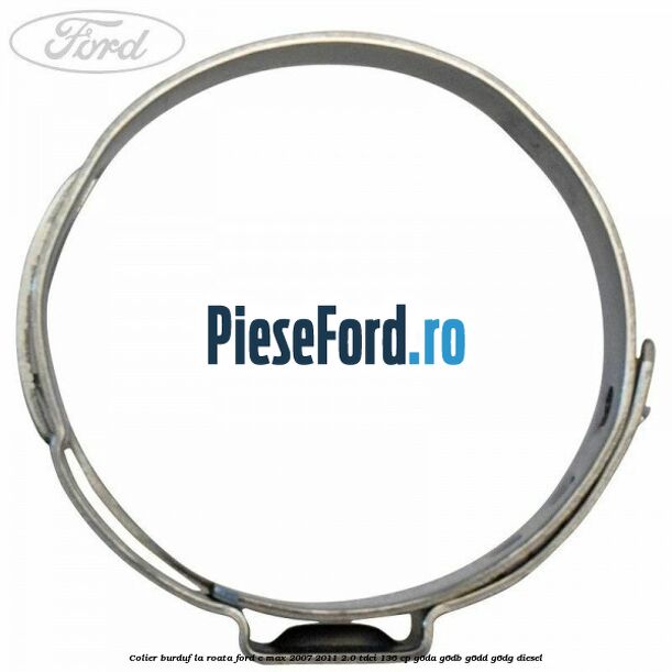 Colier burduf la roata Ford C-Max 2007-2011 2.0 TDCi 136 cp G6DA, G6DB, G6DD, G6DG diesel