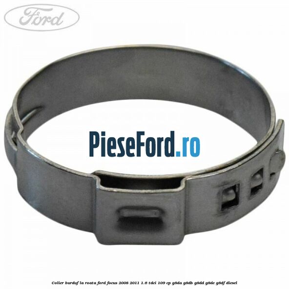 Colier burduf la roata Ford Focus 2008-2011 1.6 TDCi 109 cp G8DA, G8DB, G8DD, G8DE, G8DF diesel