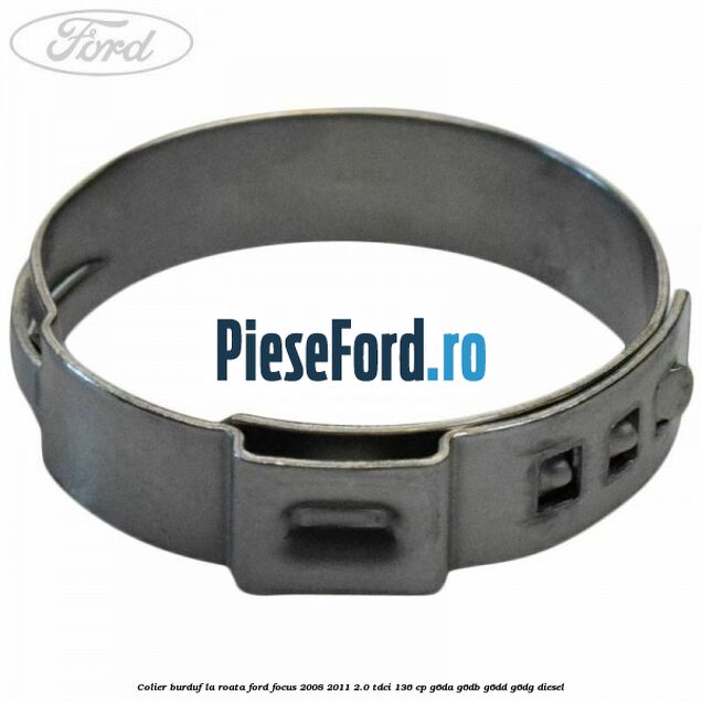 Colier burduf la roata Ford Focus 2008-2011 2.0 TDCi 136 cp G6DA, G6DB, G6DD, G6DG diesel