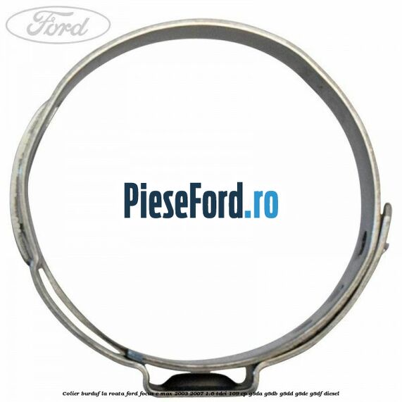 Colier burduf la roata Ford Focus C-Max 2003-2007 1.6 TDCi 109 cp G8DA, G8DB, G8DD, G8DE, G8DF diesel