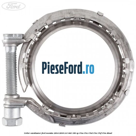 Colier catalizator Ford Mondeo 2014-2018 2.0 TDCi 150 cp T7CA, T7CC, T7CD, T7CE, T7CF, T7CN diesel