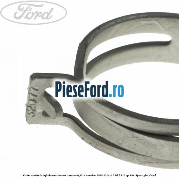 Colier conducta inferioara carcasa termostat Ford Mondeo 2008-2014 2.0 TDCi 115 cp KLBA, LPBA, TYBA diesel