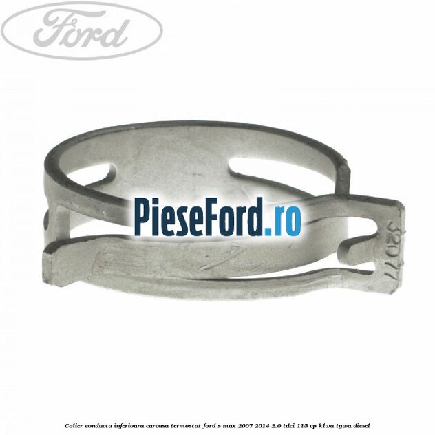Colier conducta inferioara carcasa termostat Ford S-Max 2007-2014 2.0 TDCi 115 cp KLWA, TYWA diesel