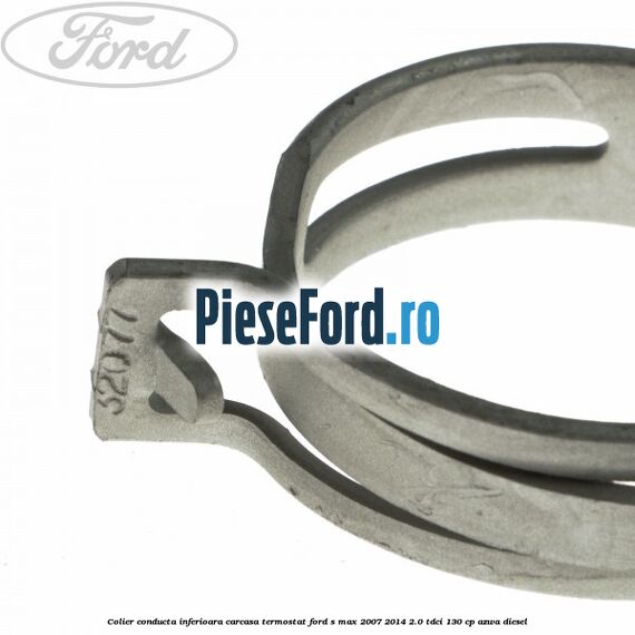 Colier conducta inferioara carcasa termostat Ford S-Max 2007-2014 2.0 TDCi 130 cp AZWA diesel