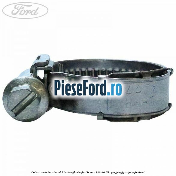 Colier conducta retur ulei turbosuflanta Ford B-Max 1.5 TDCi 75 cp UGJC, UGJG, XUJA, XUJB diesel
